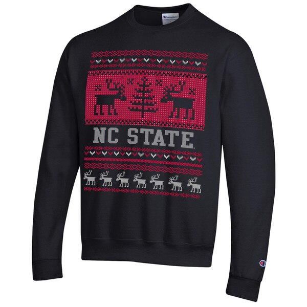 Black Crewneck Sweatshirt - NC Stat